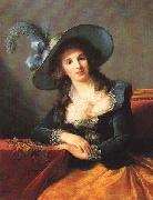 elisabeth vigee-lebrun comtesse de Segur oil on canvas